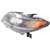 Driver Side Headlight For 2013-2015 Honda Accord Coupe Halogen With LED 6 Cyl