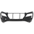 Front Bumper Cover For 2021 Nissan Rogue With 4 Park Assist Sensor Holes