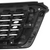 Front Grille With Smoke Chrome Molding For 2018-2020 Nissan Kicks SR