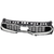 Front Grille For 2018-2019 Kia Stinger Black With Chrome Molding