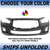Front Bumper For 2014-2017 Infiniti Q50 Without Sensors