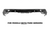 Chrome Front Bumper For 2022-2025 GMC Sierra 1500 With Park Sensors