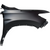 Driver Side Front Fender For 2022-2025 Honda Passport