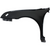 Passenger Side Front Fender For 2006-2009 Ford Fusion Mercury Milan