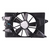 Cooling AC Condenser And Radiator Fan For 2014-2019 Jeep Cherokee And 2015-2017 Chrysler 200 Sedan