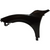 Passenger Side Front Fender For 2019-2021 Honda Civic Sedan Coupe