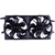 Cooling AC Condenser/Radiator Fan For 1999-2005 Pontiac Grand Am