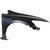 Passenger Side Front Fender For 2006-2011 Honda Civic 4-Door Sedan