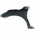 Passenger Side Front Fender For 2013-2017 Honda Accord 4-Door Sedan