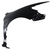 Passenger Side Front Fender For 2013-2017 Honda Accord 2-Door Coupe