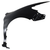 Passenger Side Front Fender For 2013-2017 Honda Accord 2-Door Coupe