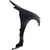 Passenger Side Front Fender For 2013-2017 Honda Accord 2-Door Coupe