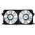 Cooling AC Condenser/Radiator Fan For 2006-2011 Cadillac DTS and Buick Lucerne