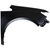 Passenger Side Front Fender For 2014-2017 Honda Odyssey