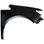 Passenger Side Front Fender For 2014-2017 Honda Odyssey