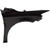 Drivers Side Front Fender For 2015-2017 Chrysler 200