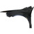 Passenger Side Front Fender For 2015-2017 Chrysler 200