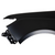 Driver Side Front Fender For 2011-2013 Honda Odyssey