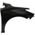 Passenger Side Front Fender For 2016-2019 Chevrolet Cruze