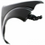 Passenger Side Front Fender For 2005-2012 Nissan Pathfinder