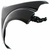 Passenger Side Front Fender For 2005-2012 Nissan Pathfinder