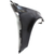 Passenger Side Front Fender For 2008-2013 Cadillac CTS