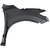 Driver Side Front Fender For 2014-2020 Nissan Rogue