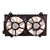 Cooling AC Condenser/Radiator Fan For 2014-2021 Mazda-6