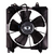 Cooling Radiator Fan For 2012-2015 Honda Civic Sedan/Coupe