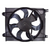 Cooling AC Condenser Fan For 2004-2009 Kia Spectra Sedan and 2005-2009 Kia Spectra Hatchback