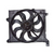 Cooling Radiator Fan For 2004-2009 Kia Spectra Sedan and 2005-2009 Kia Spectra Hatchback