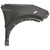Driver Side Front Fender For 2017-2022 Kia Sportage Without Lamp Hole