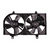 Cooling AC Condenser/Radiator Fan For 2000-2001 Nissan Sentra