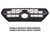 Matte Black Front Grille For 2019-2024 Toyota RAV4 Without Sensors