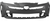 Front Bumper For 2019-2022 Toyota Prius Without Park Sensors