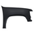Passenger Side Front Fender For 2007-2014 Tahoe Suburban Avalanche