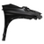 Driver Side Front Fender For 2020-2025 Toyota Highlander