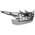 Replacement Front Grille For 2022-2024 Hyundai Santa Cruz