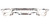 Chrome Front Bumper For 2019-2021 Ford Ranger With Sensor Holes
