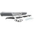 Chrome-Steel Rear Bumper Assembly For 1997-2004 Dodge Dakota With Pads