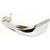 Front Bumper For 1993-1997 Ford Ranger Chrome With Strip