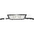 Grille For 2001-2003 Ford Ranger Black Shell With Chrome