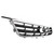 Grille For 2000-2001 Toyota Camry Chrome Shell With Black Insert