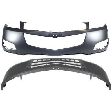 Front Lower Bumper Cover For 2009-2012 Chevrolet Traverse - Bumpers.com