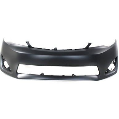 Primed Front Bumper Cover For 2012-2014 Toyota Camry L/LE/XLE/Hybrid ...
