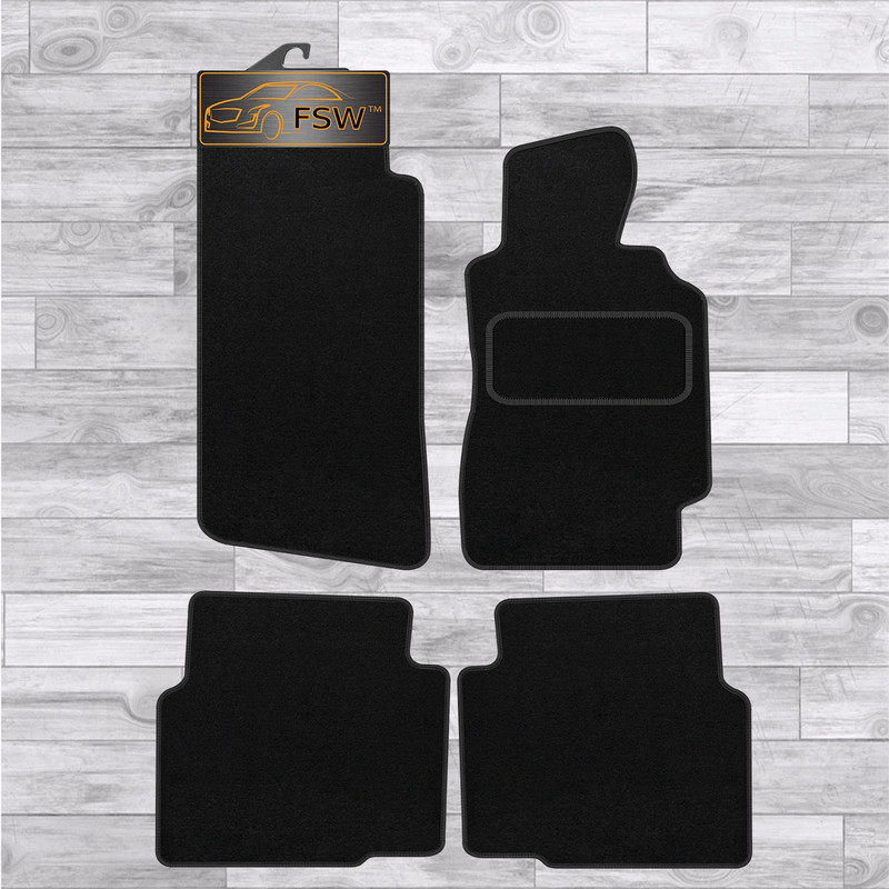 Bmw E36 3 Series Coupe 92-98 Fully Tailored Classic Car Floor Mats 4 Pc