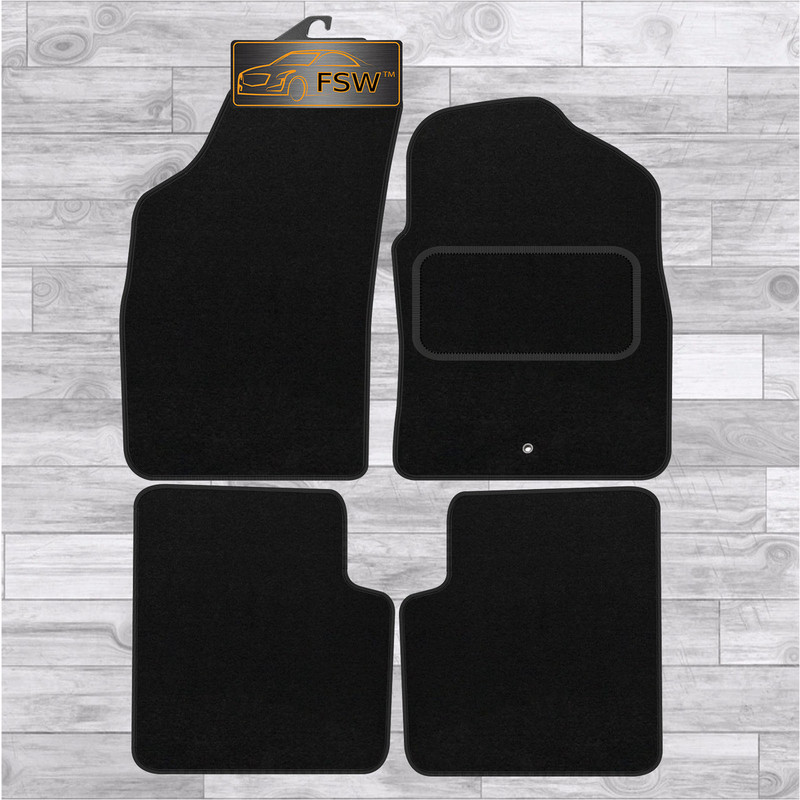 Fiat 500 2008-2012 Fully Tailored Classic Car Floor Mats 4Pc