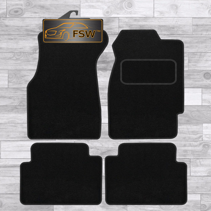 Honda Civic 1995-2001 (Ek) Fully Tailored Classic Car Floor Mats Black