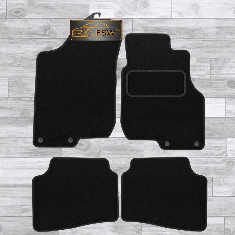 Kia Ceed 2007-2009 Fully Tailored Classic Car Floor Mats Black