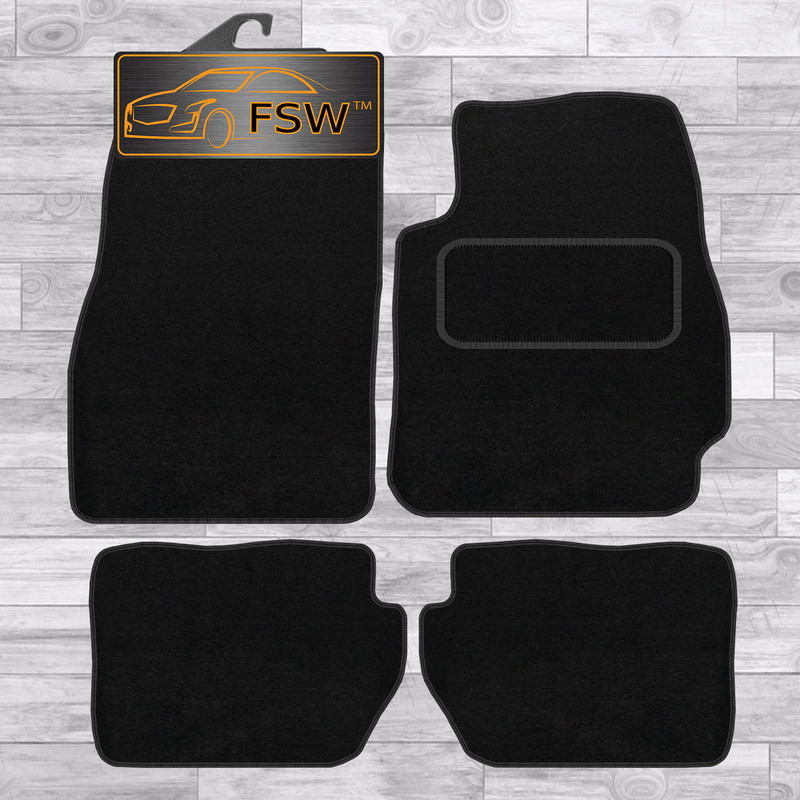 Mazda 2 2007-2012 Fully Tailored Classic Car Floor Mats Black Mazda 2 2007-2012 Fully Tailored Classic Car Floor Mats Black